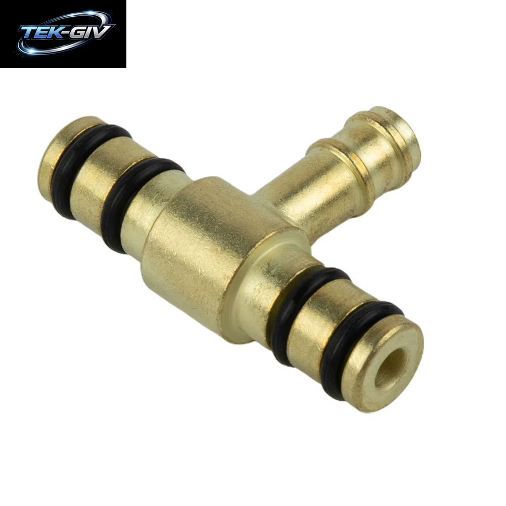 ~Vergaser Messing Kraftstoff T-Stück Passend Für 1 Yamaha FJ600 XS750 XS1100 2H7-14988-00 T Stück 3-Wege-Kraftstoffschlauch-Verbindungsstück
