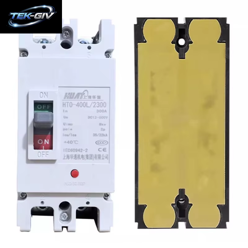 12V 24V 48V 110V-500V DC Leistungsschalter 1P/2P Hochleistungs-Leistungsschalter Mit Geformtem Gehäuse 32A-600A Solarbatterie RV Wechselrichter