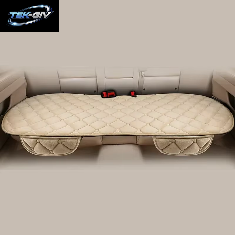 Autositzbezüge, Warmer Sitzkissenschutz, Plüsch-Sitzbezug, Universell Für Limousine, Schrägheck, SUV, Herbst, Winter