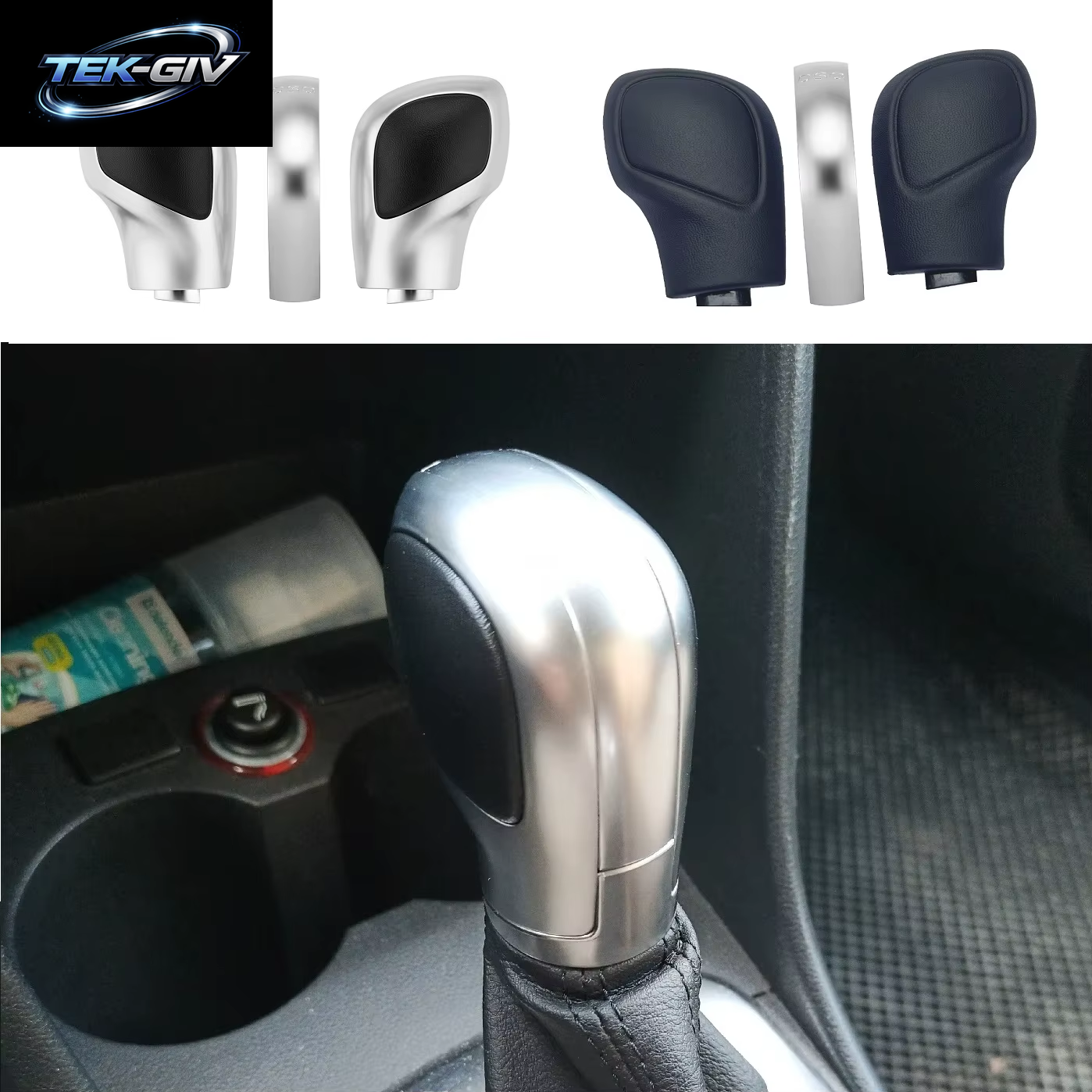 Abs Material Mit Leder Schalt Knopf Getriebe Seiten Abdeckung Für Volkswagen Vw Golf 6 7 R Gti Passat B7 B8 Cc R20 Jetta Mk6 Gli