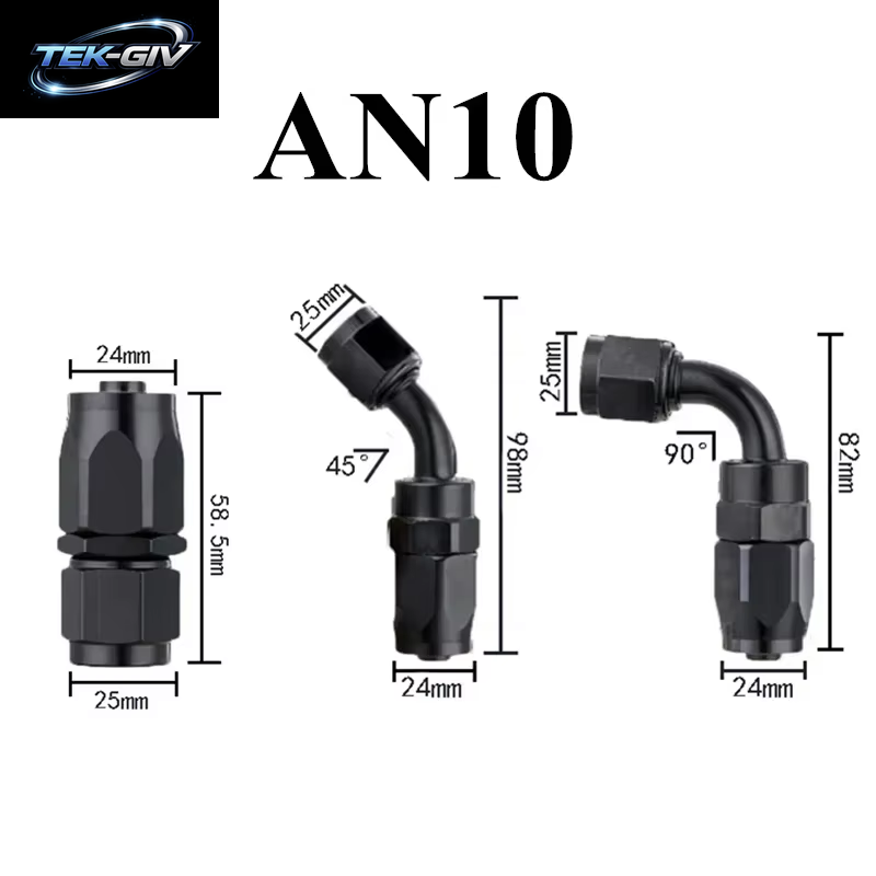 Universelle 0,75 L Aluminium Verblüfft Motoröl Fangdose Reservoir Tank Set Entlüftung Filter Abfluss 3M An10 Kraftstoffs Ch Lauch Anschlüsse