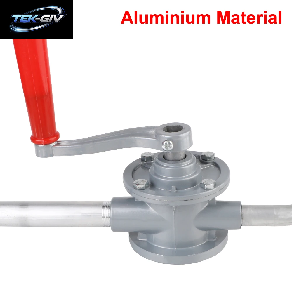Siphon Sucker Transfer Gear Oil Injector Car-Styling ​ Manuelle Ölpumpe Handkurbel Werkzeuge Vakuum Handpumpen Mit Ölschlauch Aluminium