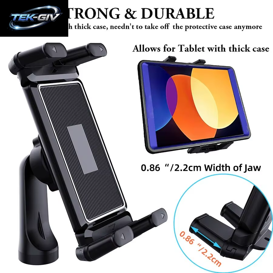 Stativ Einbeinstativ Universa Halter Halterung, Ständer Kompatibel Mit 7" - 15" Tablets Ipad, 4"-7" Klappbildschirm/Gerade Panel Telefon