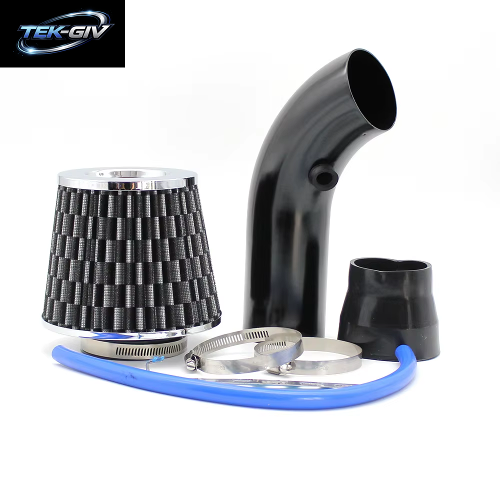 Hochleistungs-76-Mm-Auto-Lufteinlassfilter, 7,6 Cm, Pilzform, Kaltluft-Ansaugrohr, Turbo-Boost-Aluminium, Verbessert Die Motorleistung