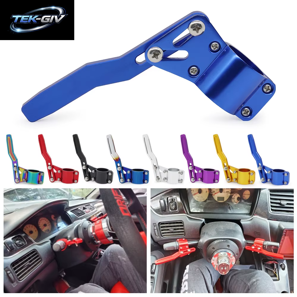 Universal Aluminium Auto Styling Einstellung Lenkrad Drehen Stange Verlängerung Blinker Hebel Position up Kit Auto Zubehör