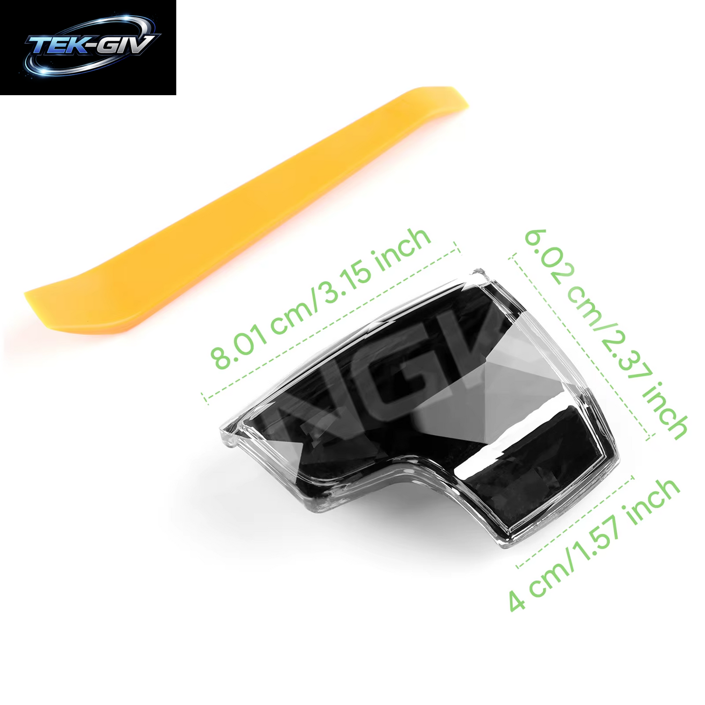 Für Audi A6/RS6/RS7/C8/A8/SQ8 2019 2020 2021 2022 2023 2024 2025, A7 4K, Q7/Q8/S8 (Linkslenker): Ersatzabdeckung Für Den Kristall-Schaltknauf