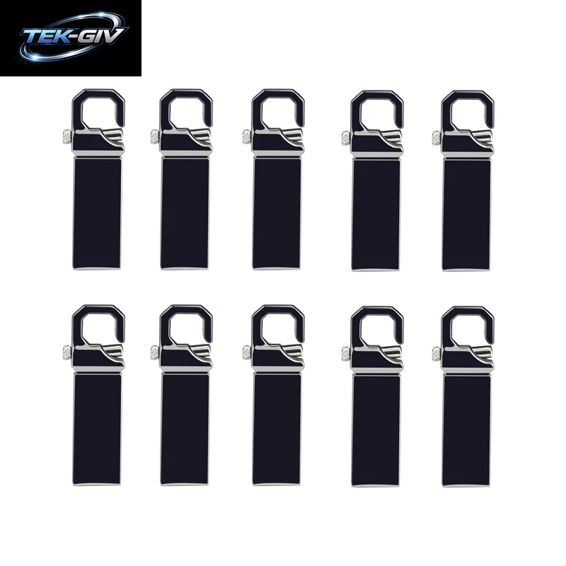 10 Teile/Los Metall Usb-Stick 4GB 8GB Pen Drive 16GB 32GB Cle USB Stick 2,0 UDP Speicher Flash Drive 64GB 128GB Kostenloses Individuelles Logo