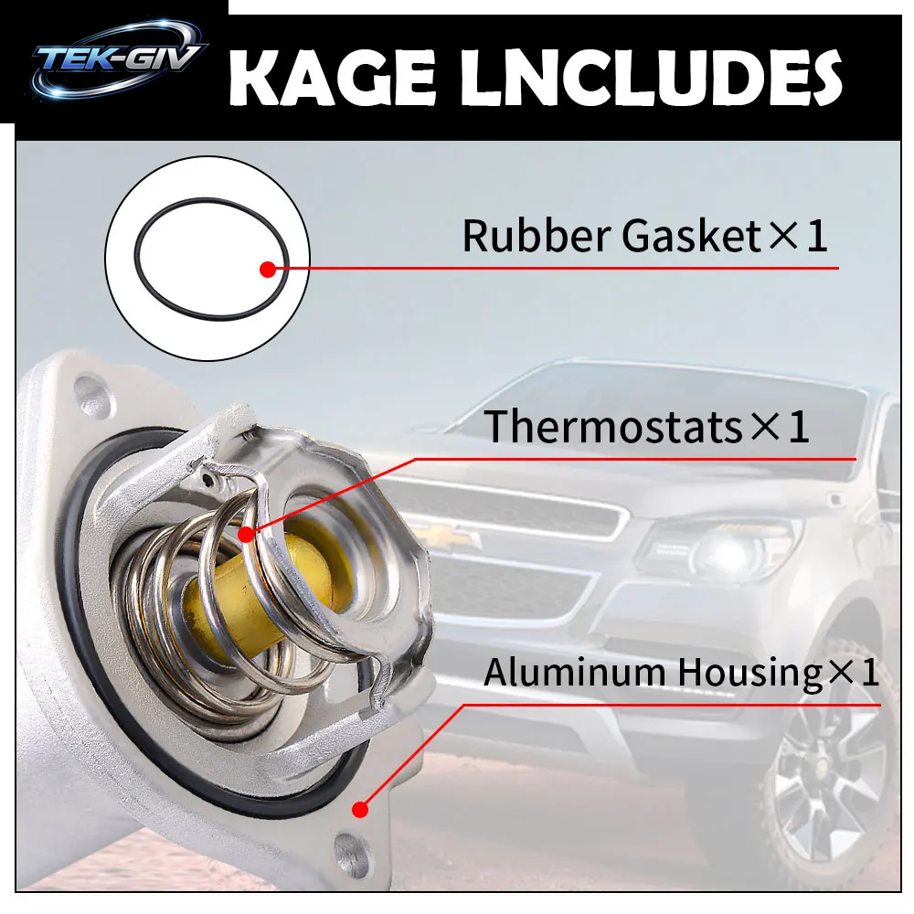 OEM Anzahl 12622316 1511073 Auto Motor Kühlmittel Thermostat Gehäuse Für Chevrolet Colorado GMC Canyon Hummer H3