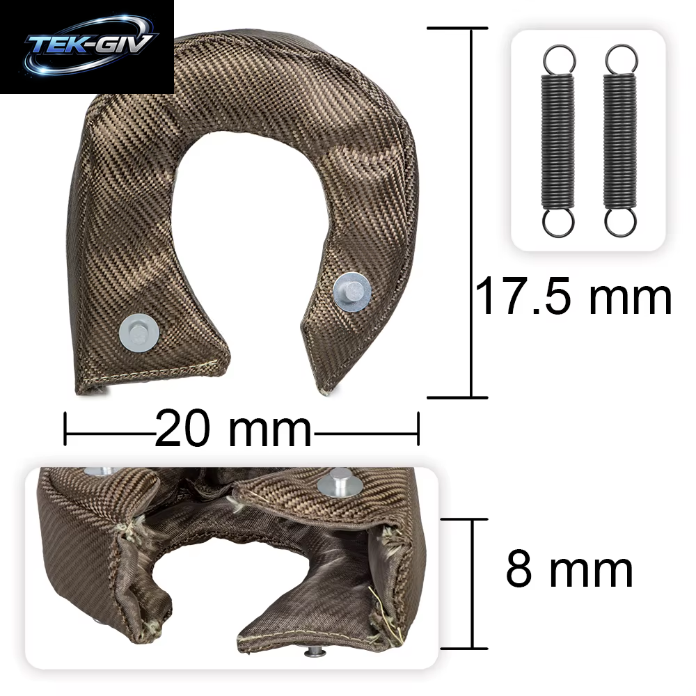 Turbo-Hitzeschild TITANIUM T2/T3/T4/T6 Turbodecke Für Jede T2/T3/T4/T6 Turbocharger-Barriere 1.800 Grad