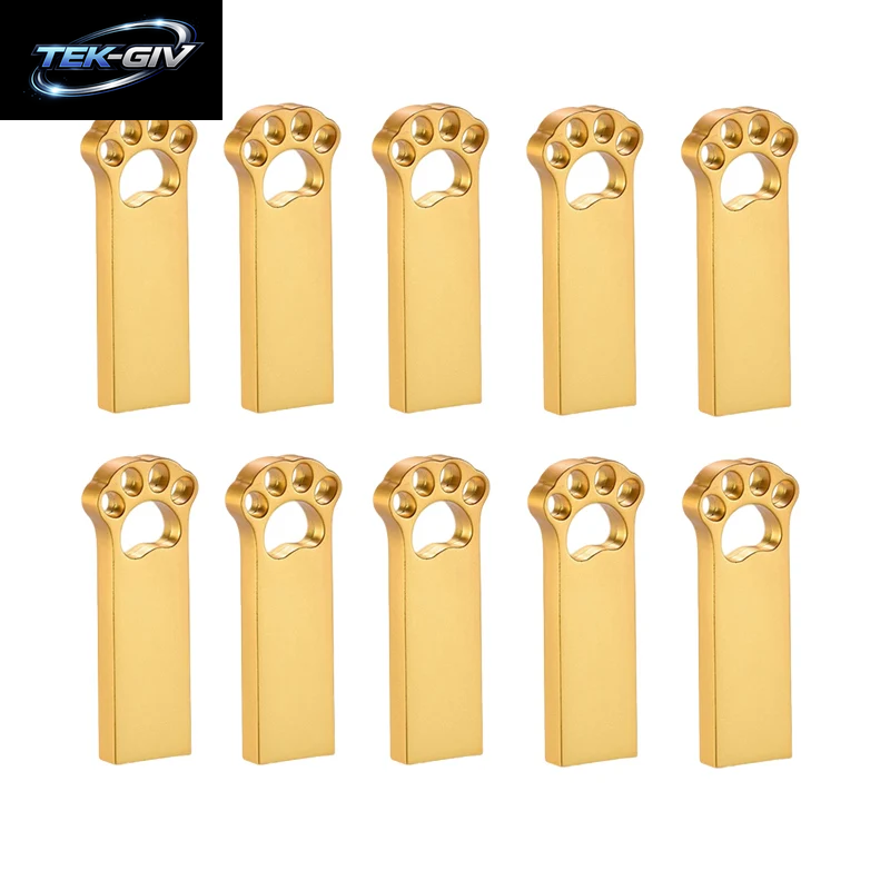 10 Teile/Los Metall Usb-Stick 4GB 8GB Pen Drive 16GB 32GB Cle USB Stick 2,0 UDP Speicher Flash Drive 64GB 128GB Kostenloses Individuelles Logo
