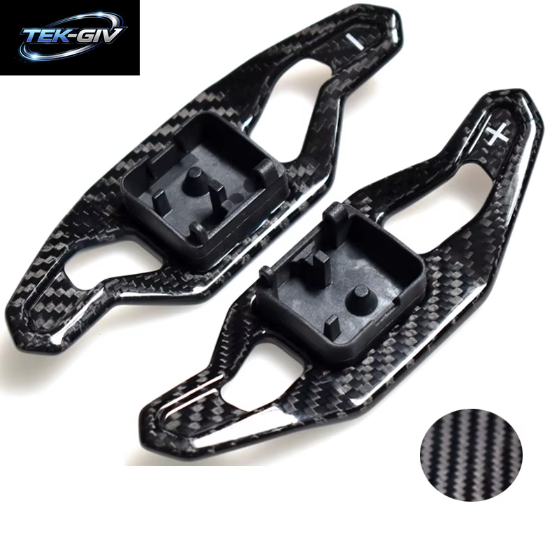 Carbon Fiber Shift Paddle Für Audi A3 8V S3 RS3 A4 S4 A5 S5 RS4 B8 B9 A6 A7 TT TT R8 Q3 Q5 Auto Lenkrad Shifter Verlängerung