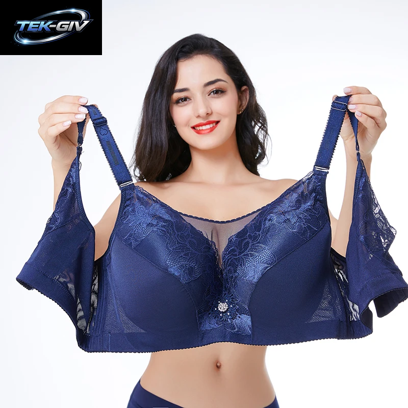 Plus Größe Große Größe Bhs Für Frauen D E F G Cup Bh 115F 120G Bh Push-Up Große Bhs Weibliche Ull-Cup Große Größe Bhs Für Frauen D E F