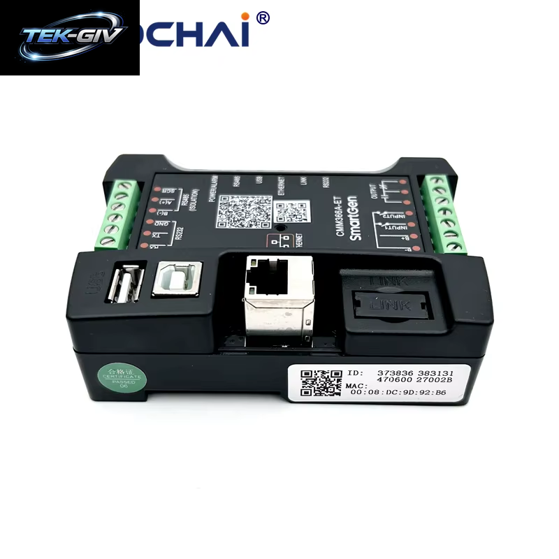 Smartgen CMM366A-ET Kabelgebundenes Ethernet Cloud Server Kommunikationsmodul Internet Monitor Bedienfeld CM366A-WIFI