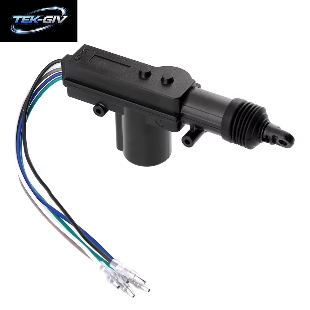 1-10PCS 2/5 Draht Universal Auto Elektrische Antrieb Fernbedienung Zentrale Türschloss 12V Heavy-Duty Locking System Einzigen Pistole Typ Kit