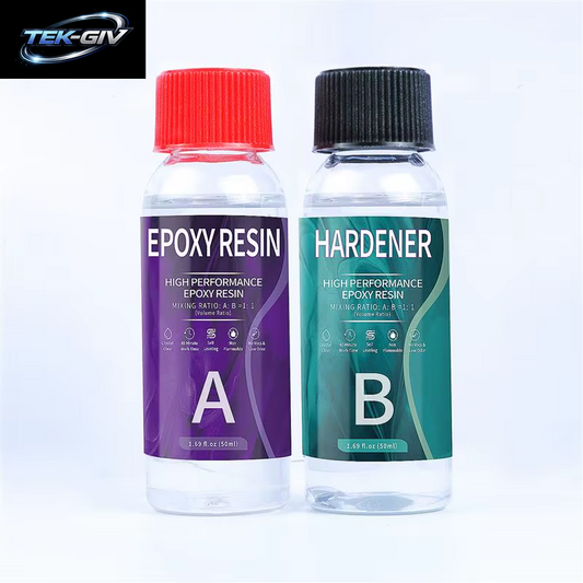 1:1 Ab Harz Epoxid Kleber Hoch Klebender Härter Kristall Kleber Für DIY Harz Schmuck Herstellung Zubehör Gummi 200/400/500/1000G