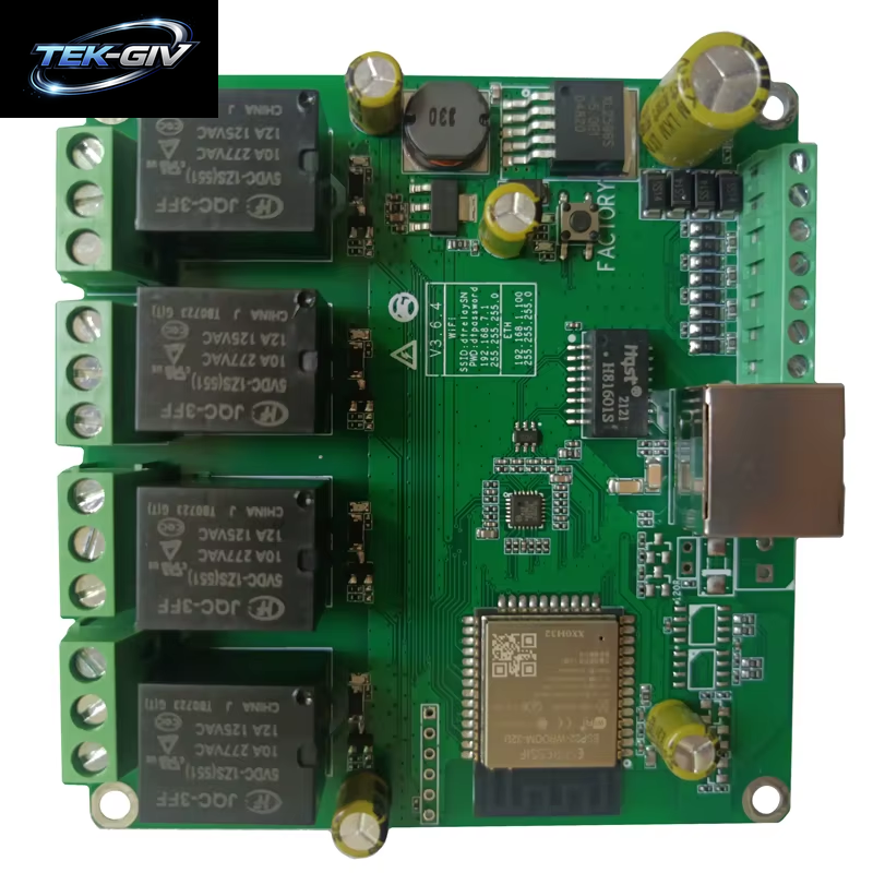 Ethernet-Relais-Netzwerk-Wlan-Switch Modbus MQTT TCP UDP Web Http-Zeitplan Task CAN RS485 Coap Domoticz Timer-Modul