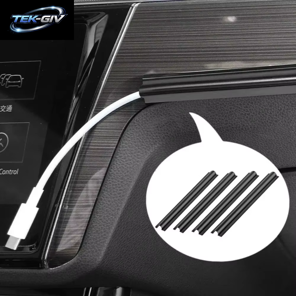 12 Stücke Auto Innen Kabel Leitung Hülsens Chutz Universal Versteckte Draht Abdeckung Clips Datenkabel Organizer Klemme Zubehör