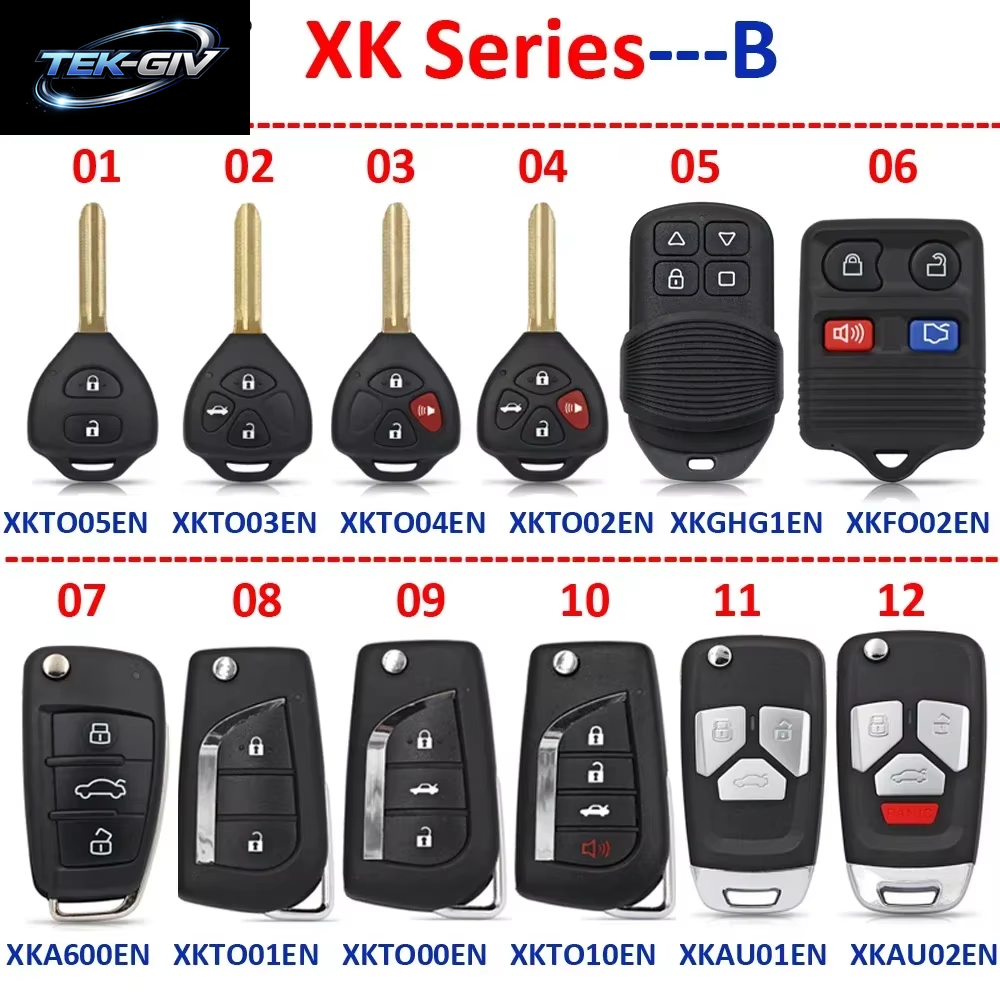 Xhorse Original XS XE XN XK Serie VVDI Universal Smart / Super / Wireless / Wire Remote Key Englische Version Für VVDI Key Tool