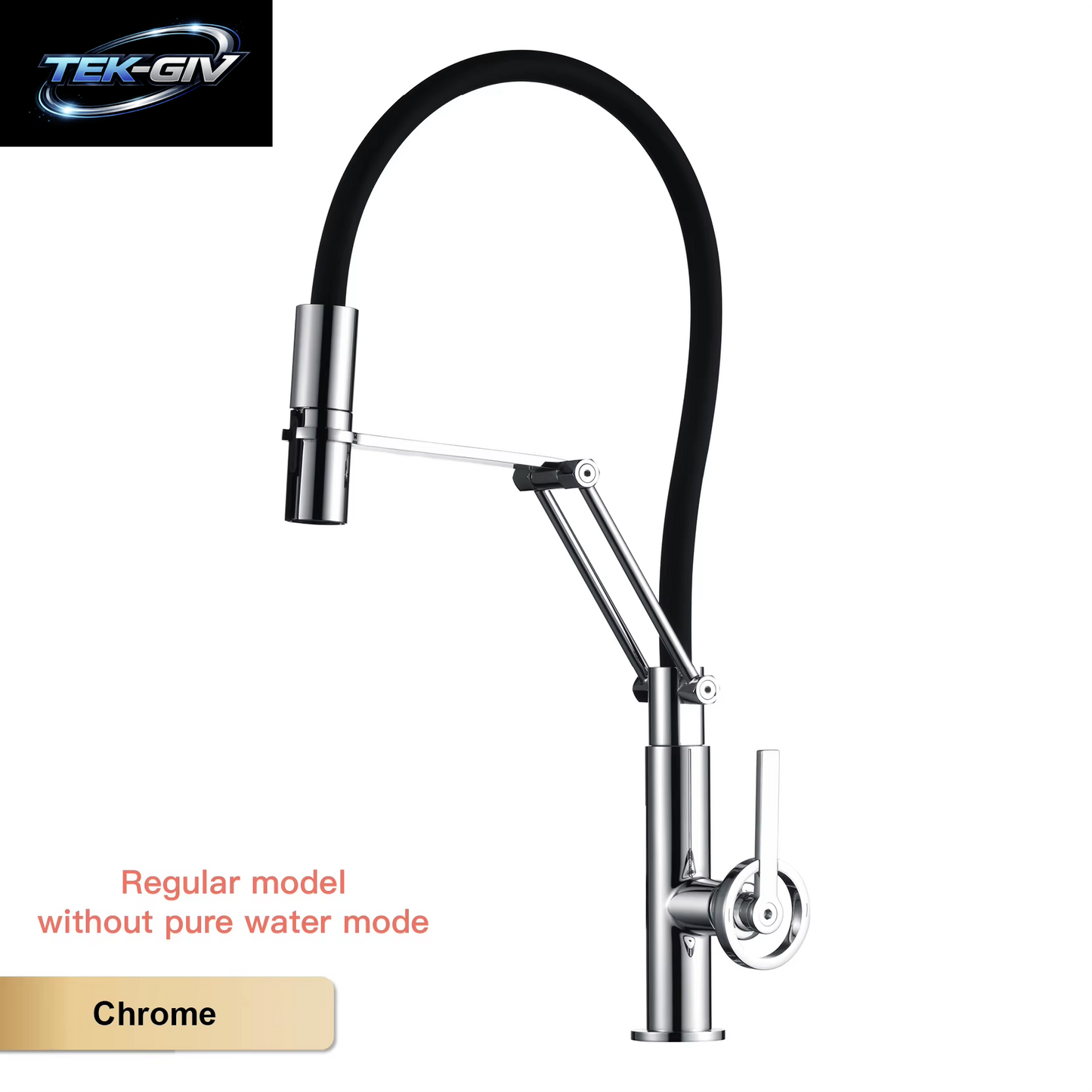 Gun Grey Messing-Küchenarmatur Im Inselstil Mit Gefiltertem Wasser, Herausziehbarem Sprühgerät. 2-Funktions-Waschtischmischer Für Heißes Und Kaltes Wasser Mit Abschleppgriff