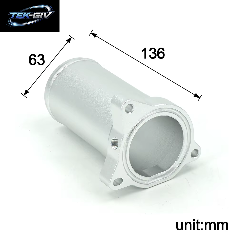 63Mm Aluminium Rohr Ersetzen Das Oe Ventil 038131501A Für Vw Sitz Audi 1,9 Tdi 130K 150K 160K Bhp Diesel