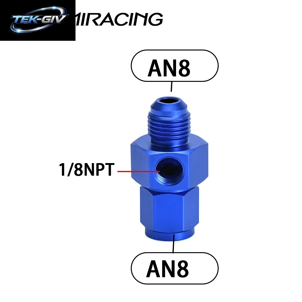 An4 An6 An8 An10 AN12-1/8 Npt Ein Drehgelenk Verbindung Für Öl Messgerät Sensor Seite Port Adapter Legierung Fackel Armteil