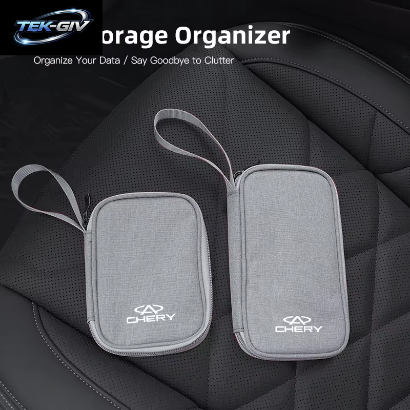 Auto-Führerschein-Telefon-Aufbewahrungstasche, Autoschlüssel-Pack Für Chery Tiggo 7 Pro 8 4 5 3 2 T11 5X Amulett Fora QQ IQ Fulwin Arrizo 5