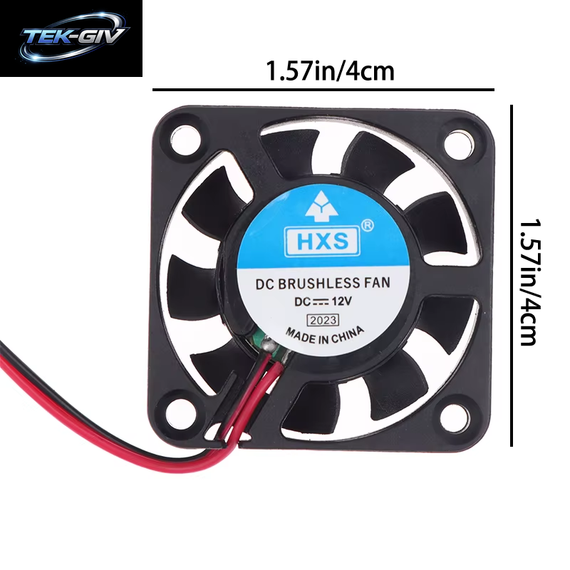12V 2-Poliger Autoradio-Lüfter Für Multimedia-Player-Head-Unit-Kühler Vom Autoradio-Lüfter Cpu-Lüfter
