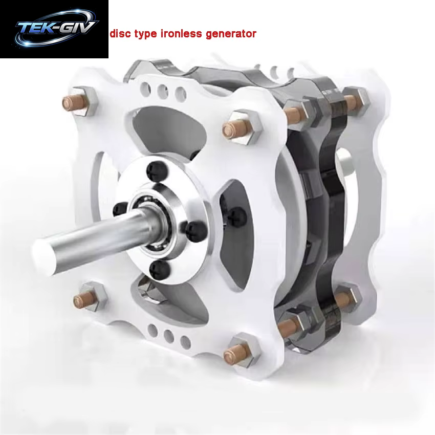 1000 W Hochleistungs-Diy-Scheiben-Permanentmagnet-Generator Ohne Eisen, Niedrige Geschwindigkeit, Hohe Effizienz, Wind Und Hydraulische Freie Energie, 1–20 A