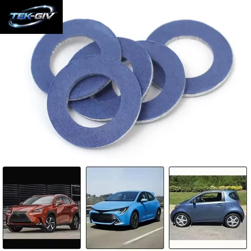 Auto-Schraubendichtung Für Toyota Cars, Motordichtung, Aluminium, Ölablassschraube, Schrauben, Unterlegscheiben, Verschleißteil, Kfz-Ersatzzubehör