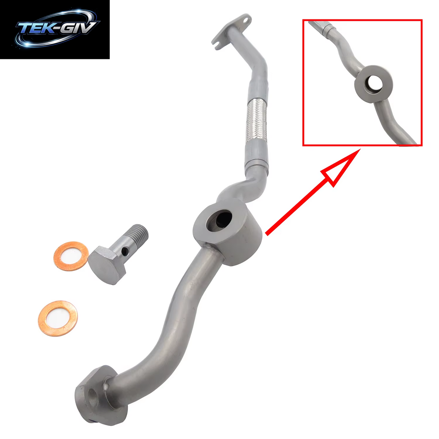Turbo-Ölrücklaufrohr Für Alfa Romeo Giulietta 1.4 Fiat 500L Bravo II Tipo Estate 1.4 Lancia Delta III 1.4 2007–2020 55218309