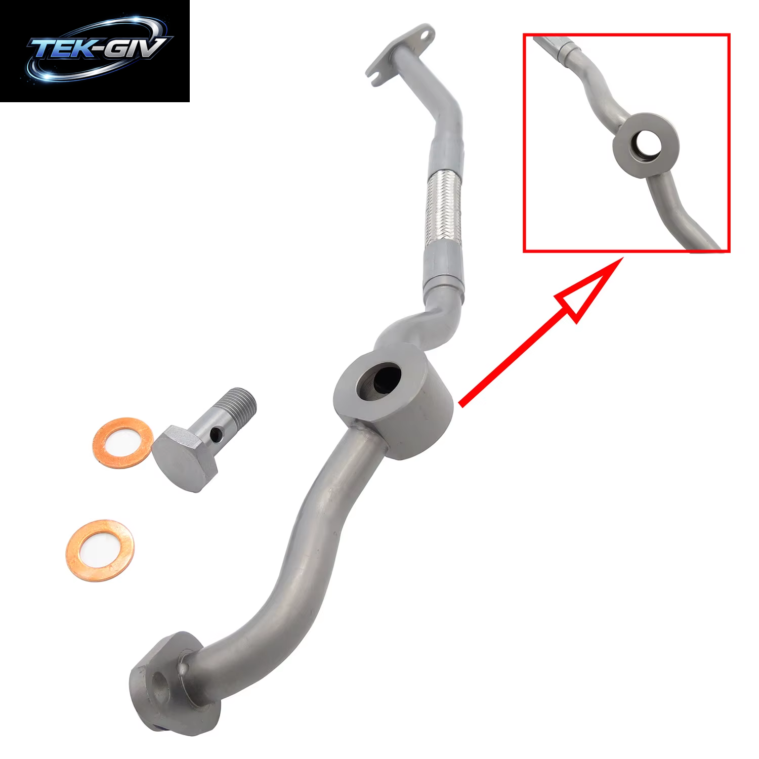 Turbo-Ölrücklaufrohr Für Alfa Romeo Giulietta 1.4 Fiat 500L Bravo II Tipo Estate 1.4 Lancia Delta III 1.4 2007–2020 55218309