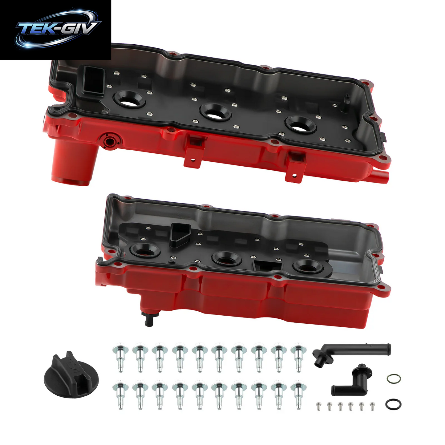 Aluminium-Motorventildeckel-Kit Für NISSAN 350Z 3.5L 3498CC V6 DOHC 2003-2007 2X Aluminium-Ventildeckel Mit Dichtungssatz