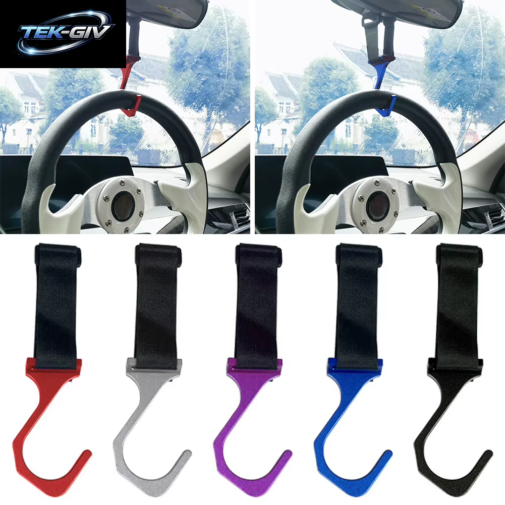 Auto Lenkrad Haken Quick Release Windschutzscheibe Aufhänger Halterung Auto Innen Organizer Haken