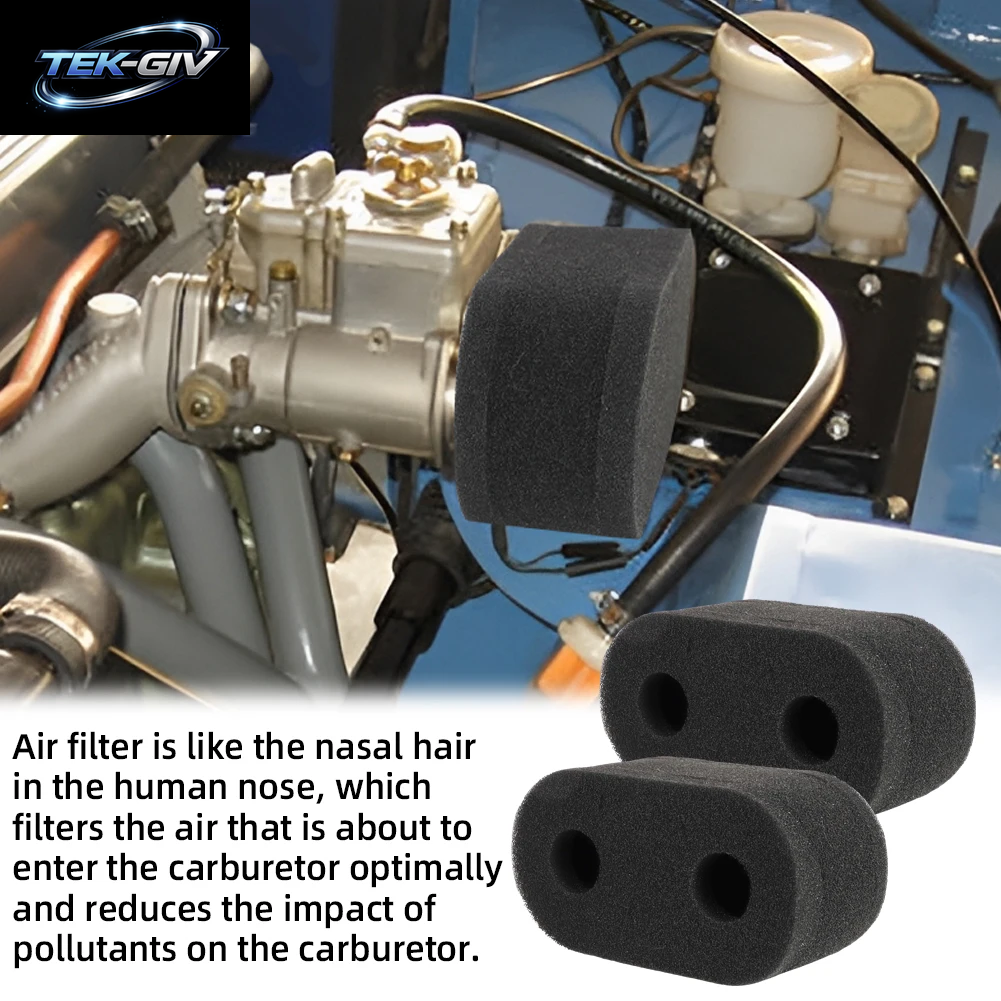 2 Stücke Schaum Carb Socke Luftfilter Doppel Trompete Für Weber DCOE Dellorto Jenvey Vergaser Hohe Qualität
