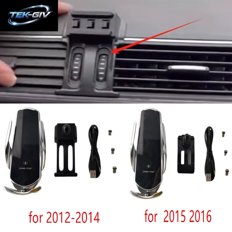 15 W Schnelle Lade Drahtlose Ladegerät Auto Halterung Telefon Halter Automatische Klemmung Für 2012-2016 Volkswagen VW Passat B7