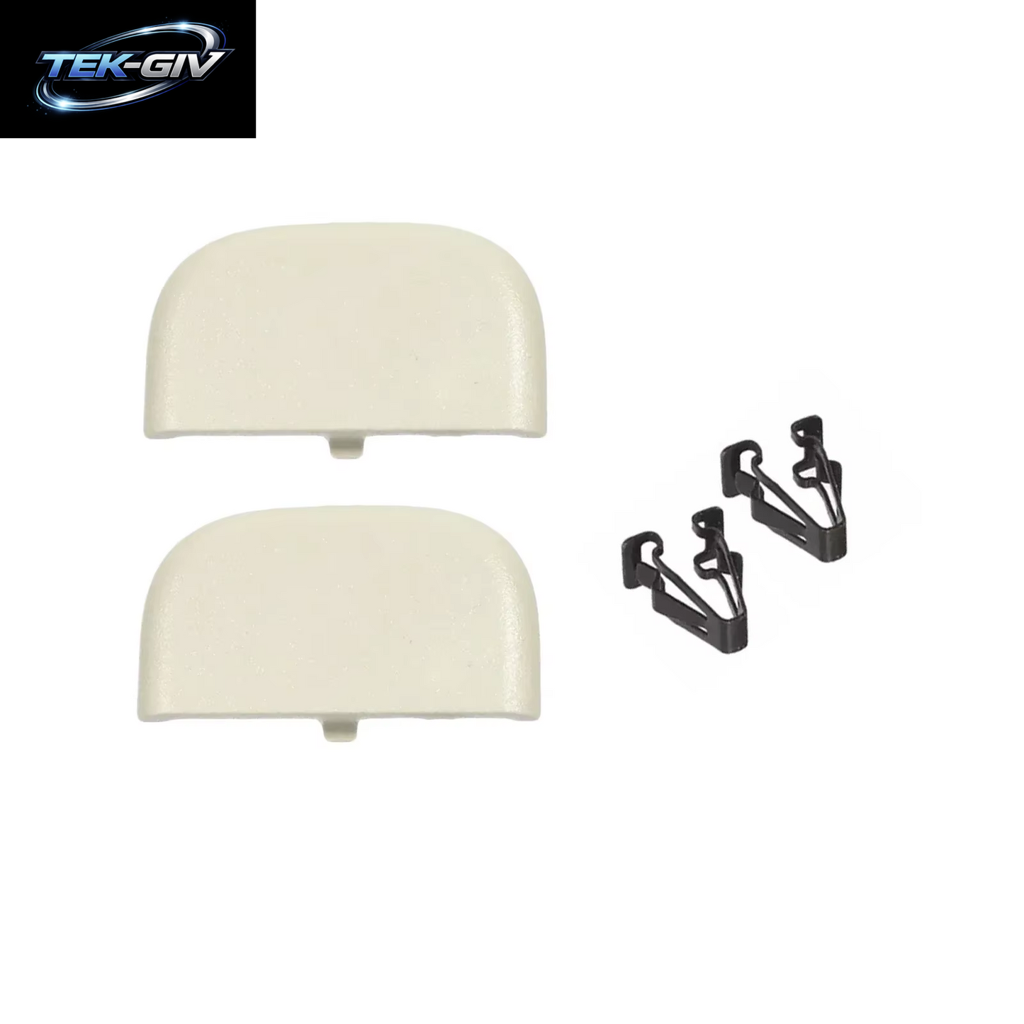 2 Stücke Beige Grau Auto Sonnenblende Kappe Clip DS7Z4273AA Für Ford Für Fusion 2013 2014-2016 DS7Z-54672A40-AF Auto Zubehör