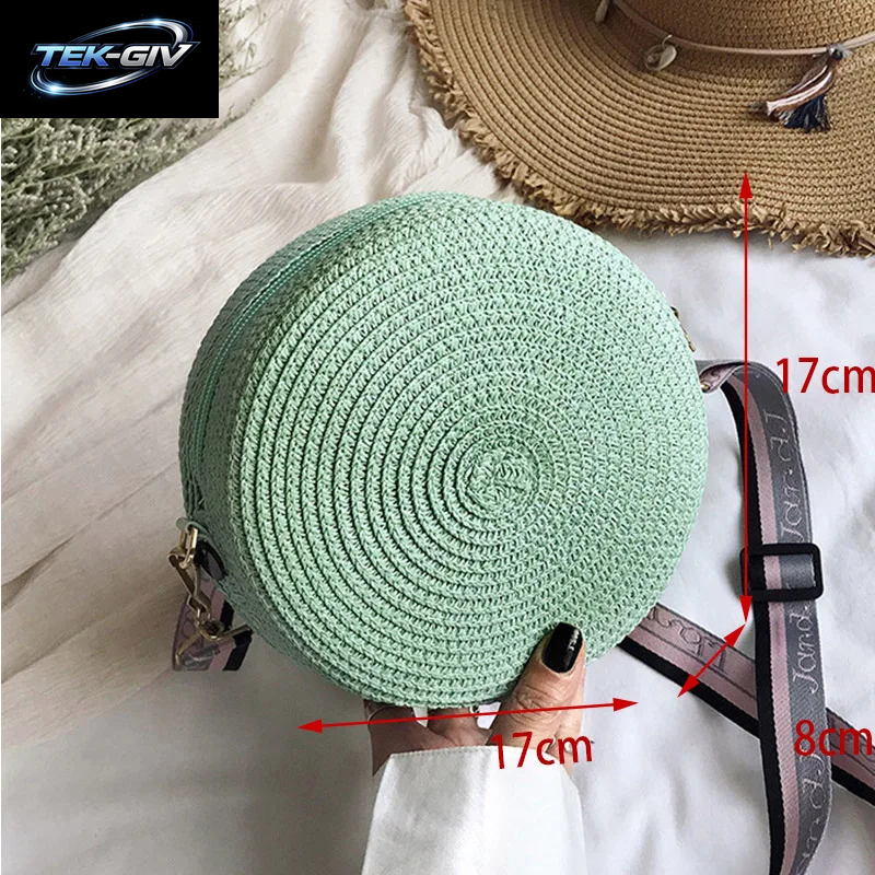 Yogodlns Sommer Stroh Tasche Für Frauen Mode Halbkreis Umhängetaschen Rattan Handgemachte Messenger Handtasche Reise Strand Taschen Tote