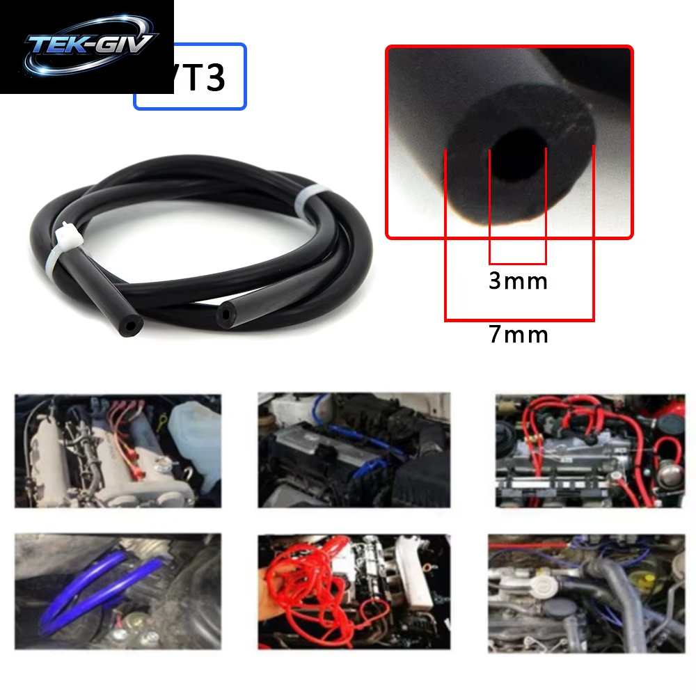 2M Länge Silikon Vakuum Rohr Schlauch Silikon Schläuche 3MM 4MM 6MM 8MM 10MM 12MM 14MM 16MM Blau Auto Teile Universal