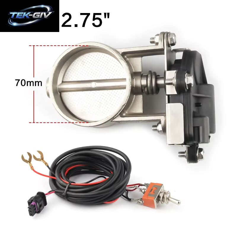 Elektrische Exhaust Control Valve2 "/2.25"/2.5 "/2.75"/3 "Exhaust Control Ventil-Niedrigen Druck Für Auspuff Catback Fallrohr