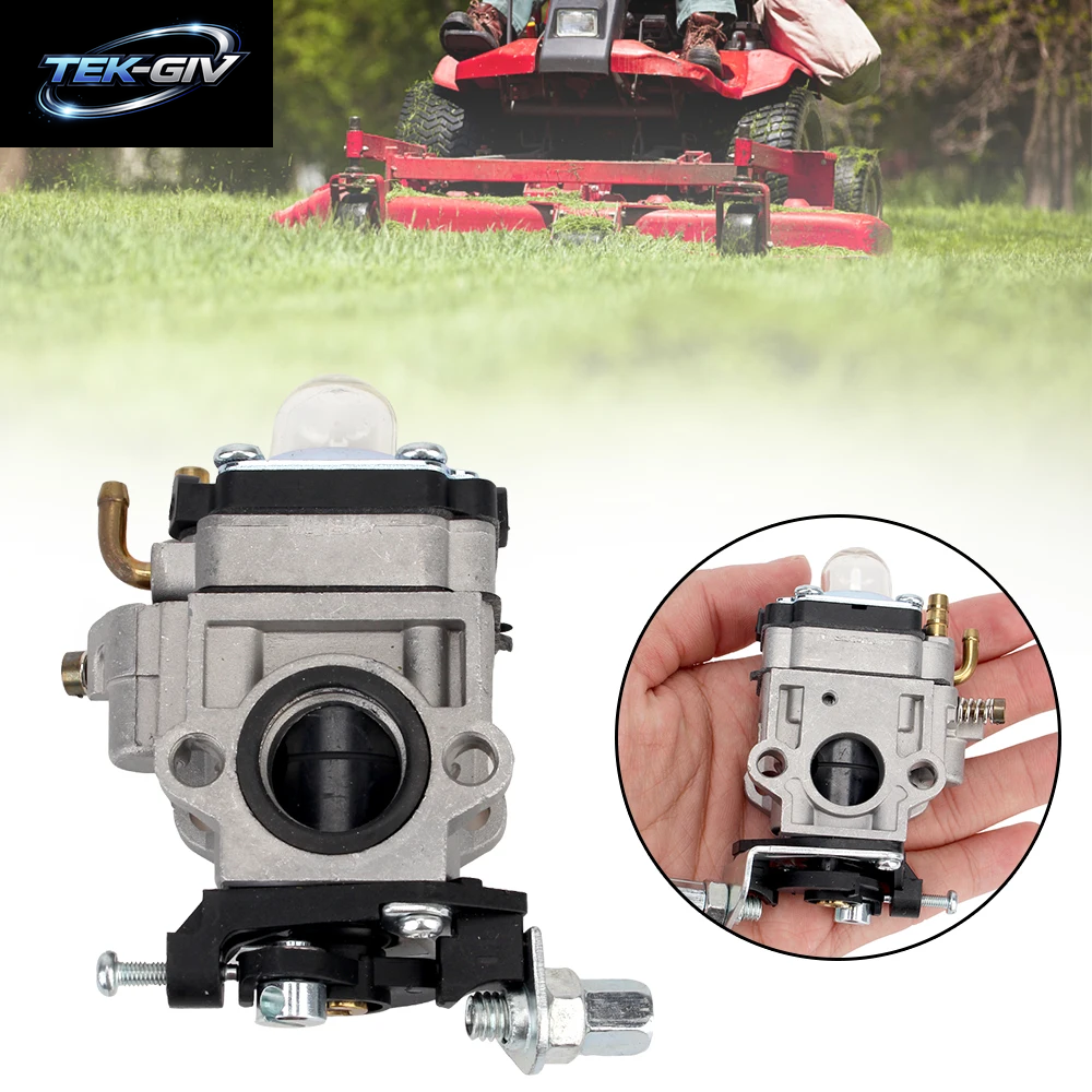 15Mm Vergaser Für 40Cc-49Cc Mini Roller ATV Strimmer Gras Cutter Kettensäge Carb Benzin Freischneider Motorrad Zubehör