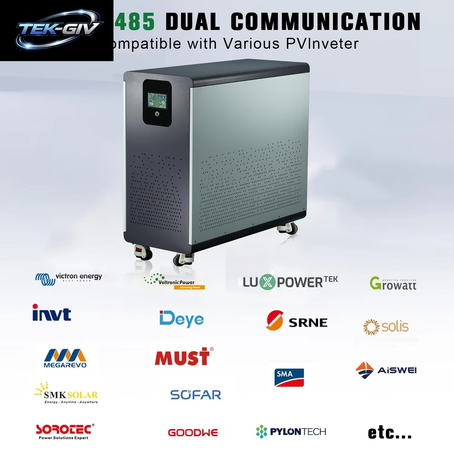 48V 600Ah Lifepo4 Lithium-Akku 30Kwh 100Ah 120Ah 200Ah 300Ah Eingebautes 200A BMS 6000+ Zyklus Für Solaranlage EU PL Stock