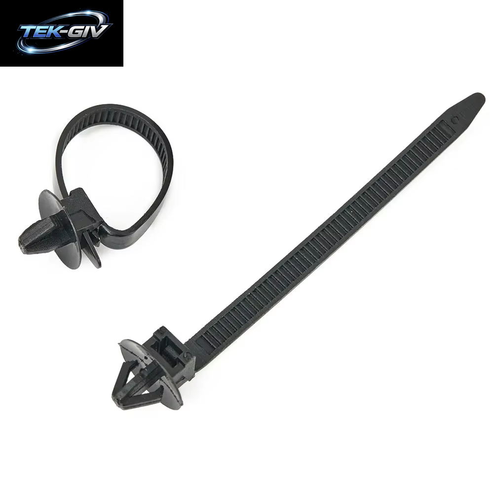 50 Stücke Kabelbaum Verschluss Kabel Klemme Clips Kabelbinder Management Auto Draht Organisatoren Für Auto Schlauch Befestigung Zip Strap