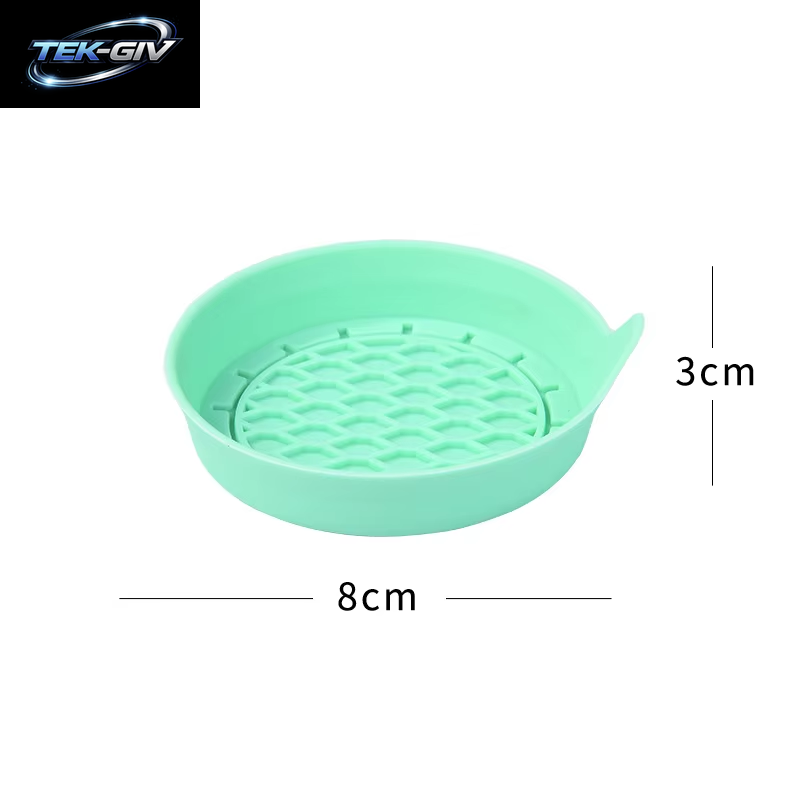 Universal 8 Cm Weiche Silikon Auto Tasse Untersetzer Anti-Slip Tasse Halter Wasserdicht Sieben-Proof Spill Untertasse Auto Innen Zubehör