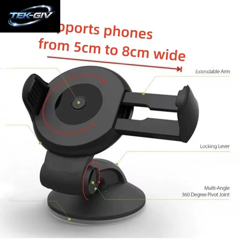 Universal Auto Handy Halter Für Telefon Silikon Saugnapf Auto Handy Halterung Für Windschutz Scheibe Unterstützung Smartphone
