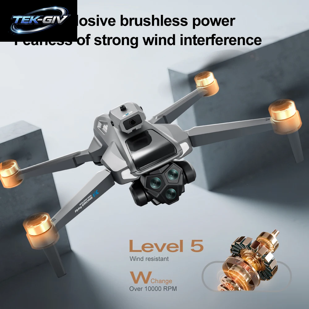 2025 Neue M66 Max 4K Dual-Kamera-Drohne Mit Faltbarem Bildschirm, 10 Km Flugbereich, GPS, Automatische Rückkehr, Bürstenloser Motor, Rc-Quadcopter