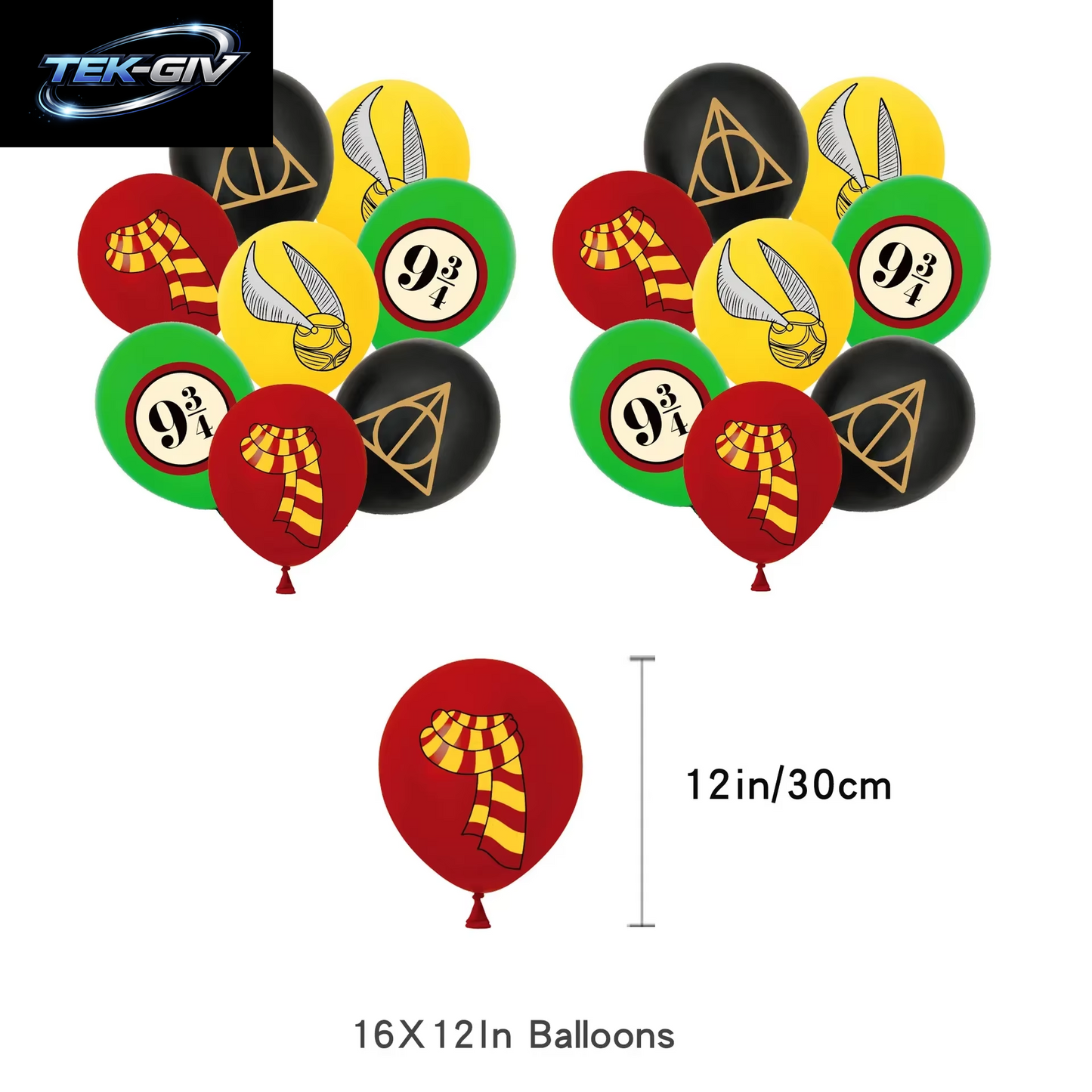 Harry Potter Ballon Hogwarts Hintergrund Eule Schule Happy Birthday Banner Party Dekoration Tortendekoration Einweg-Tischgeschirr