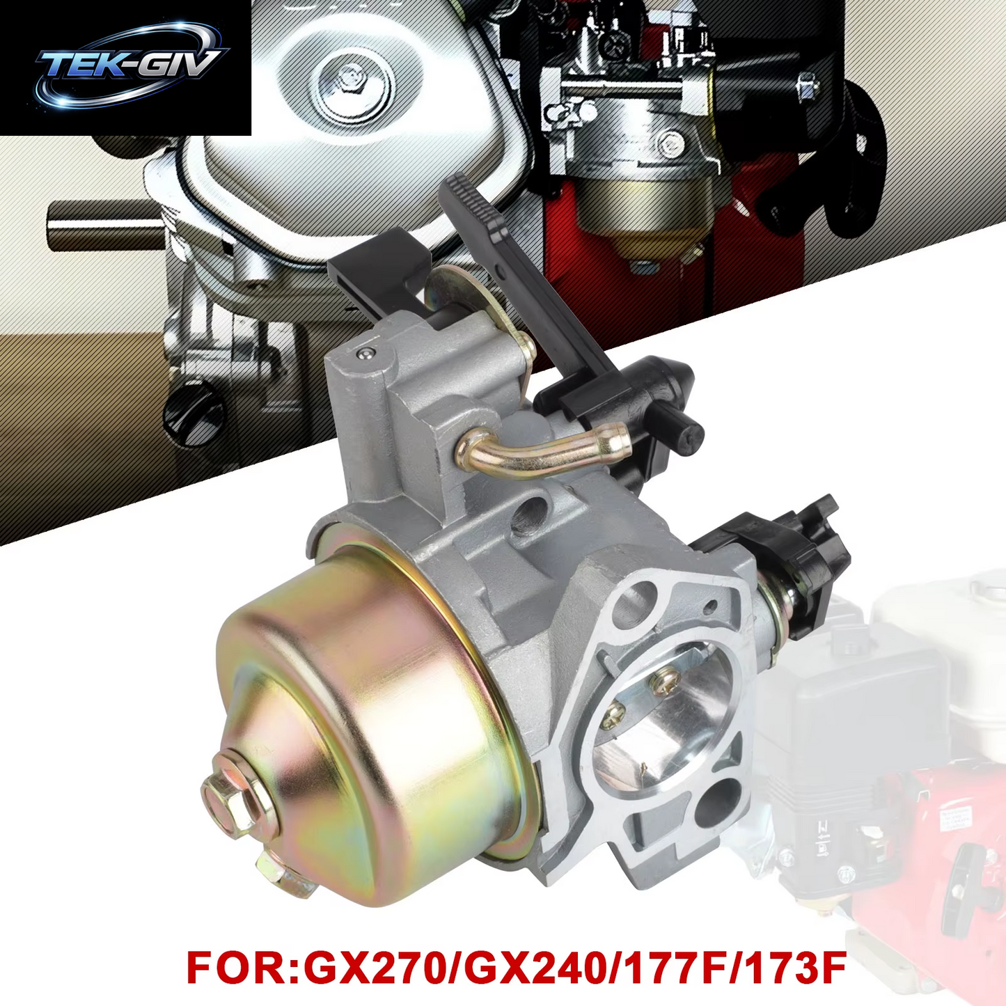 Ersetzen Sie Den Vergaser-Kit Für Honda-Benzinmotor Gx270 Gx240 173F 177F Japanisches Trimmer-Vergaserteil