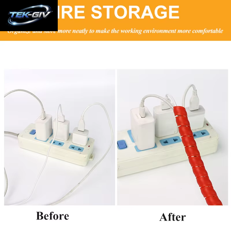 1/5M Wicklung Rohr Draht Organizer Kabel Schutzhülle Rohr Schutzhülle Spirale Wrap Wicklung Schutz 8/10/14/16/20/25Mm