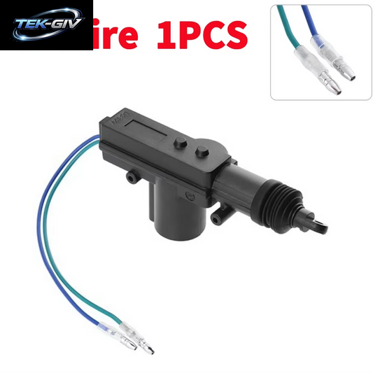 1-10PCS 2/5 Draht Universal Auto Elektrische Antrieb Fernbedienung Zentrale Türschloss 12V Heavy-Duty Locking System Einzigen Pistole Typ Kit