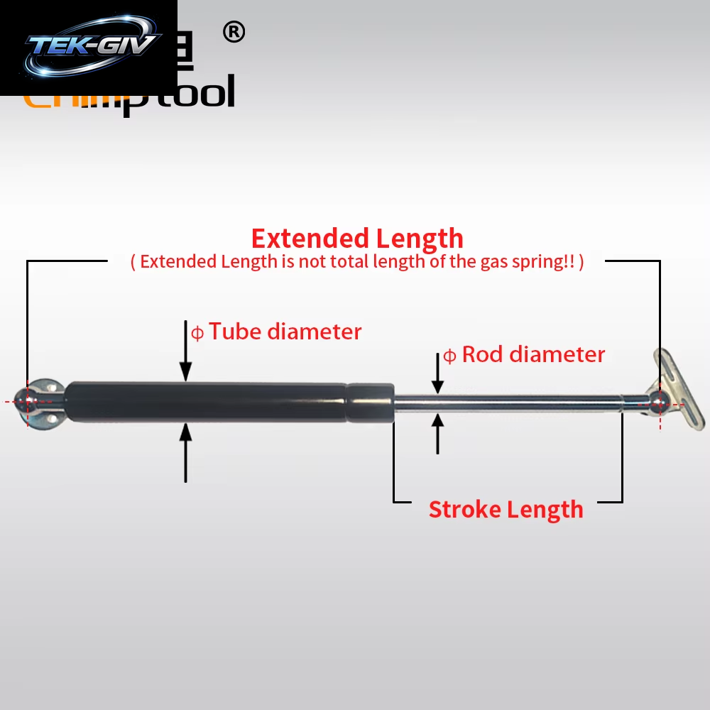 1 Pc Schrank Joint Gas Frühling Universal Stoßdämpfer Hydraulische Lift Unterstützung Strut Bar Für RV Bett Auto Möbel Kann Anpassen